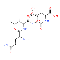 ChemSpider 2D Image | gln-ile-asp-asp | C19H31N5O10