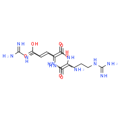 ChemSpider 2D Image | gly-arg-arg-glu | C19H36N10O7