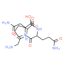 ChemSpider 2D Image | gly-asn-gln-pro | C16H26N6O7