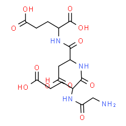 ChemSpider 2D Image | gly-glu-asp-glu | C16H24N4O11