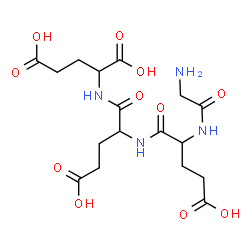 ChemSpider 2D Image | gly-glu-glu-glu | C17H26N4O11