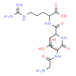 ChemSpider 2D Image | gly-ser-asp-arg | C15H27N7O8