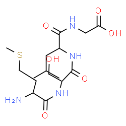ChemSpider 2D Image | met-ser-leu-gly | C16H30N4O6S