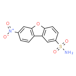 ChemSpider 2D Image | 7-Nitrodibenzo[b,d]furan-2-sulfonamide | C12H8N2O5S