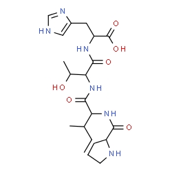 ChemSpider 2D Image | pro-ile-thr-his | C21H34N6O6