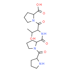 ChemSpider 2D Image | pro-pro-thr-pro | C19H30N4O6