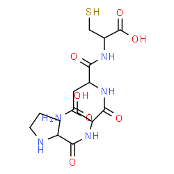 ChemSpider 2D Image | pro-ser-asn-cys | C15H25N5O7S