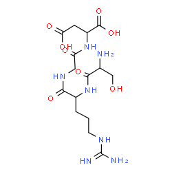 ChemSpider 2D Image | ser-arg-gly-asp | C15H27N7O8