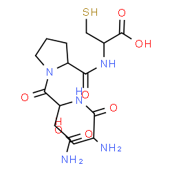 ChemSpider 2D Image | ser-asn-pro-cys | C15H25N5O7S