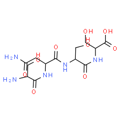 ChemSpider 2D Image | ser-asn-ser-ser | C13H23N5O9