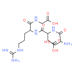 ChemSpider 2D Image | ser-asp-arg-gly | C15H27N7O8