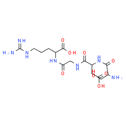 ChemSpider 2D Image | ser-asp-gly-arg | C15H27N7O8