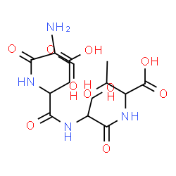 ChemSpider 2D Image | ser-asp-ser-thr | C14H24N4O10