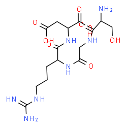 ChemSpider 2D Image | ser-gly-arg-asp | C15H27N7O8