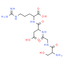 ChemSpider 2D Image | ser-gly-asp-arg | C15H27N7O8