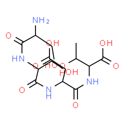 ChemSpider 2D Image | ser-ser-asp-thr | C14H24N4O10