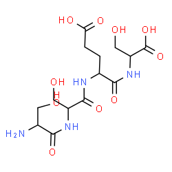 ChemSpider 2D Image | ser-ser-glu-ser | C14H24N4O10