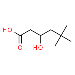 ChemSpider 2D Image | 3-Hydroxy-5,5-dimethylhexanoic acid | C8H16O3