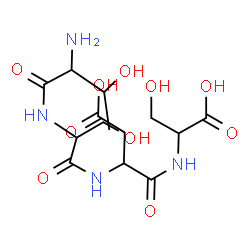 ChemSpider 2D Image | thr-ser-asp-ser | C14H24N4O10