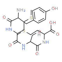 ChemSpider 2D Image | tyr-met-ser-met | C22H34N4O7S2