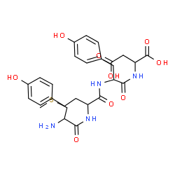 ChemSpider 2D Image | tyr-met-tyr-asp | C27H34N4O9S