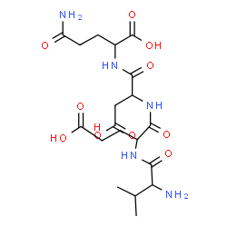 ChemSpider 2D Image | val-glu-asp-gln | C19H31N5O10