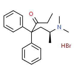 ChemSpider 2D Image | d-Methadone Hydrobromide | C21H28BrNO