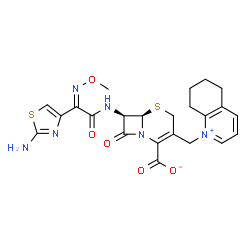 ChemSpider 2D Image | Cefquinome | C23H24N6O5S2