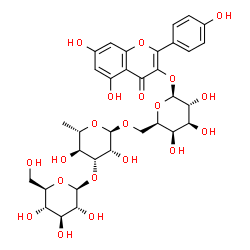 ChemSpider 2D Image | Faralateroside | C33H40O20