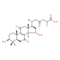 ChemSpider 2D Image | ganoderic acid K | C30H44O7