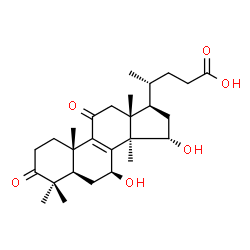 ChemSpider 2D Image | lucidenic acid Q | C27H40O6