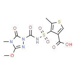 ChemSpider 2D Image | thiencarbazone | C11H12N4O7S2
