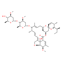 ChemSpider 2D Image | Avermectin A1a | C49H74O14