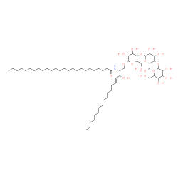 ChemSpider 2D Image | Trihexosylceramide (d18:1/25:0) | C61H115NO18