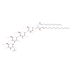 ChemSpider 2D Image | Tetrahexosylceramide (d18:1/12:0) | C56H102N2O23