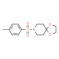 ChemSpider 2D Image | 8-Tosyl-1,4-dioxa-8-azaspiro[4.5]decane | C14H19NO4S