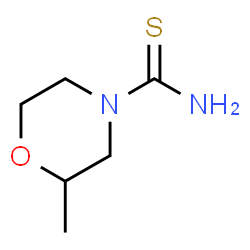 ChemSpider 2D Image | 2-Methyl-4-morpholinecarbothioamide | C6H12N2OS
