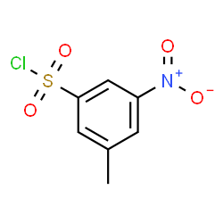 ChemSpider 2D Image | 3-Methyl-5-nitrophenylsulfonyl chloride | C7H6ClNO4S