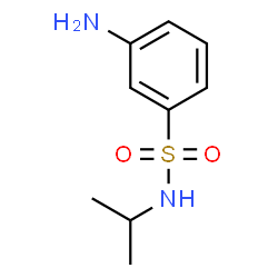 ChemSpider 2D Image | 3-Amino-N-isopropylbenzenesulfonamide | C9H14N2O2S