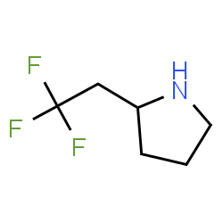 ChemSpider 2D Image | 2-(2,2,2-Trifluoroethyl)pyrrolidine | C6H10F3N