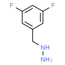 ChemSpider 2D Image | (3,5-Difluorobenzyl)hydrazine | C7H8F2N2