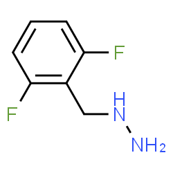 ChemSpider 2D Image | (2,6-Difluorobenzyl)hydrazine | C7H8F2N2