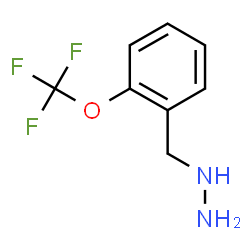 ChemSpider 2D Image | [2-(Trifluoromethoxy)benzyl]hydrazine | C8H9F3N2O