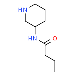 ChemSpider 2D Image | N-(3-Piperidinyl)butanamide | C9H18N2O