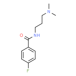 ChemSpider 2D Image | N-[3-(Dimethylamino)propyl]-4-fluorobenzamide | C12H17FN2O