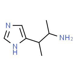 ChemSpider 2D Image | 3-(1h-imidazol-4-yl)butan-2-amine | C7H13N3
