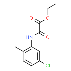 ChemSpider 2D Image | ethyl [(5-chloro-2-methylphenyl)carbamoyl]formate | C11H12ClNO3