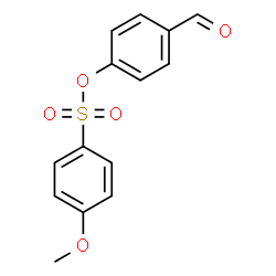 ChemSpider 2D Image | 4-Formylphenyl 4-methoxybenzenesulfonate | C14H12O5S