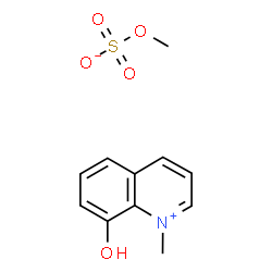 ChemSpider 2D Image | 8-Hydroxy-1-methylquinolinium methyl sulfate | C11H13NO5S