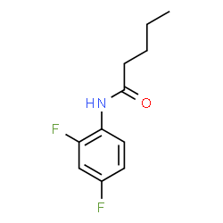 ChemSpider 2D Image | N-(2,4-Difluorophenyl)pentanamide | C11H13F2NO